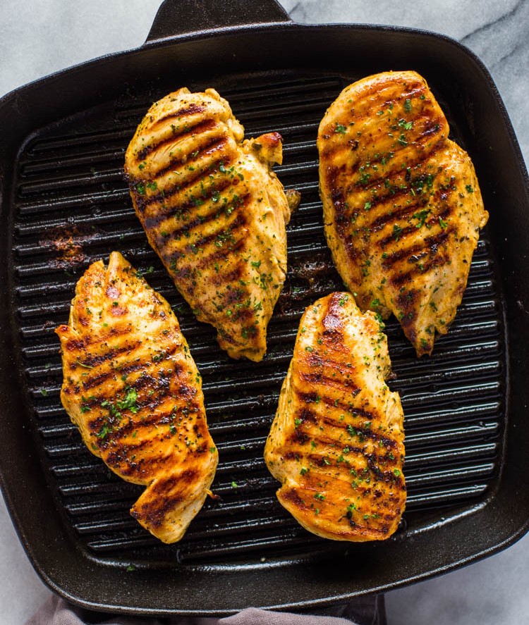 How to use a grill pan for chicken 07