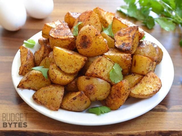 Chili roasted potato recipe
