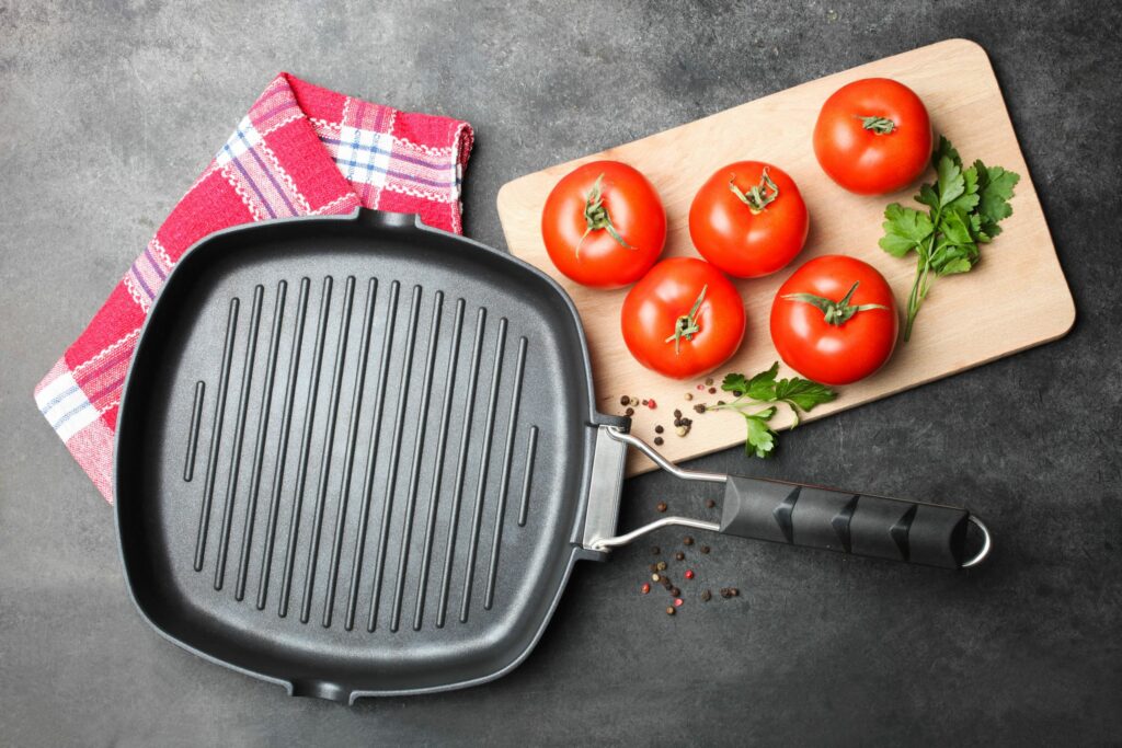 Cast iron vs non stick grill pan 09