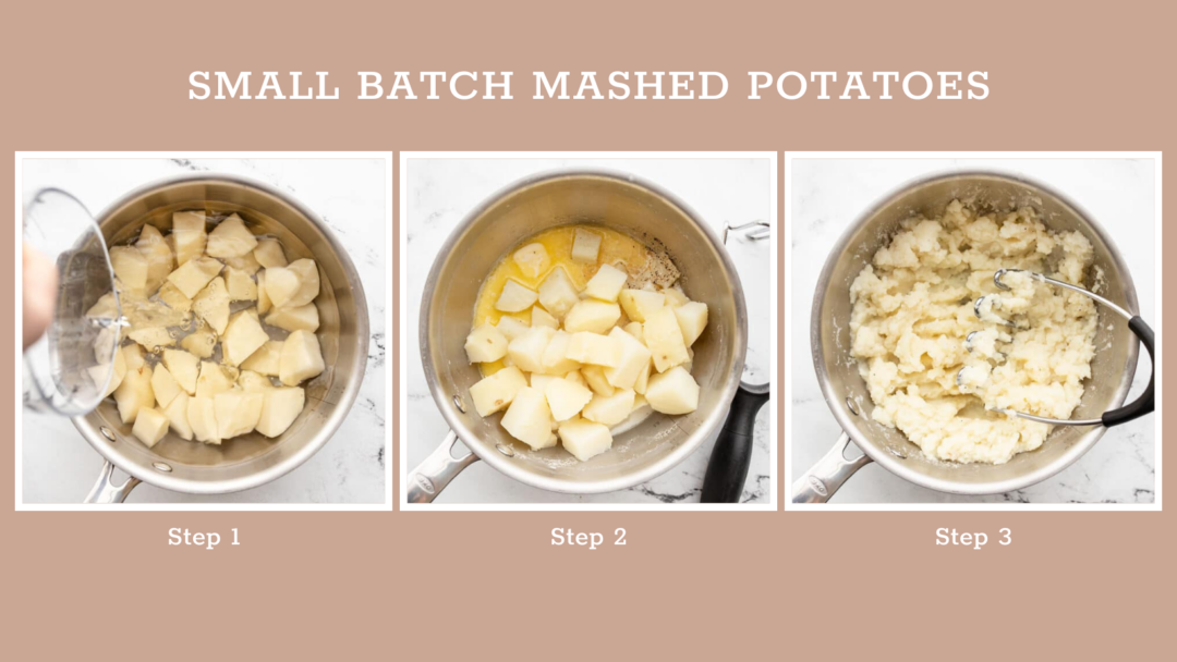 Small Batch Mashed Potatoes