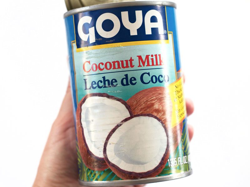 Coconut Milk in can 
